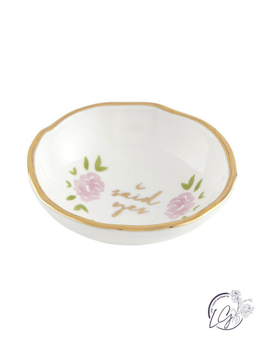 I Said Yes - Jewelry Dish