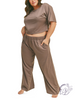 Curvy Beachfront Beauty Wide Leg Pants