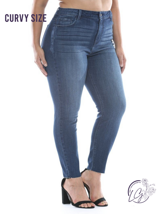 Curvy Addy High-Rise Skinny by Cello Jeans