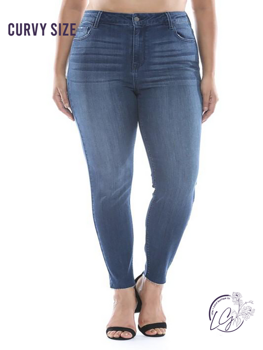 Curvy Addy High-Rise Skinny by Cello Jeans