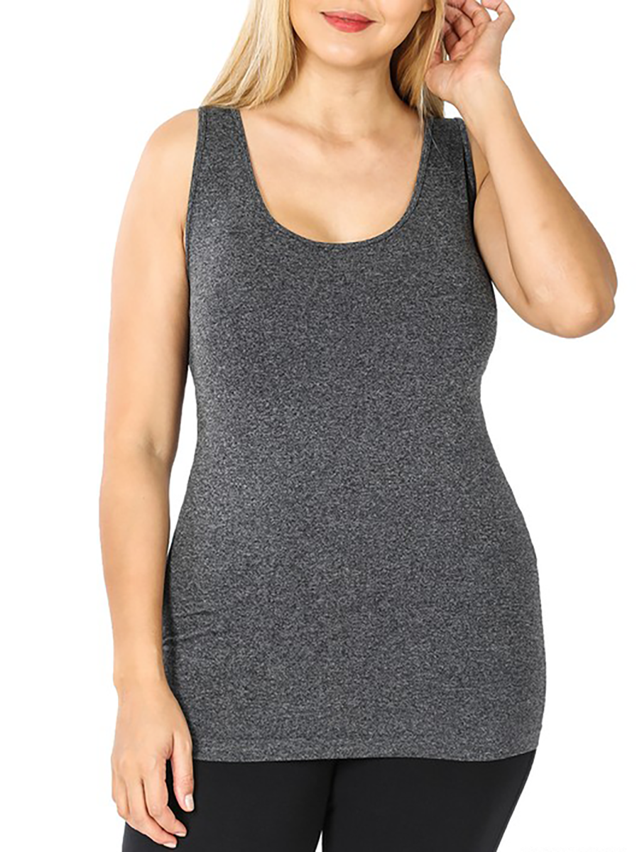 Curvy Back to Basics Seamless Tanks