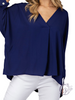 Curvy Against You 3/4 Sleeve Blouse