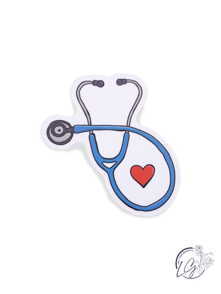 Stethoscope Sticker