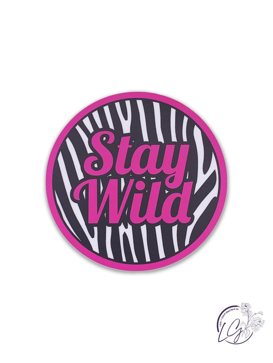 Stay Wild Sticker