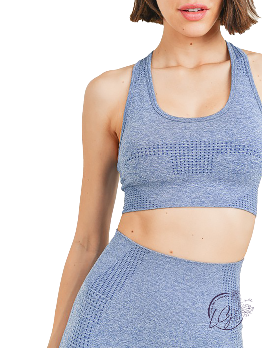 Upping My Game Seamless Sports Bra