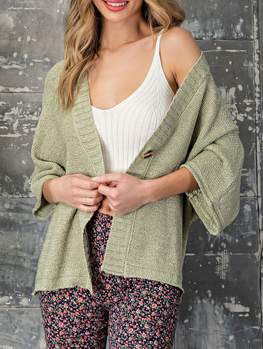 City Limits Short Sleeve Cardigan