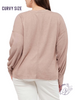 Curvy Forever Young Knit Long Sleeve