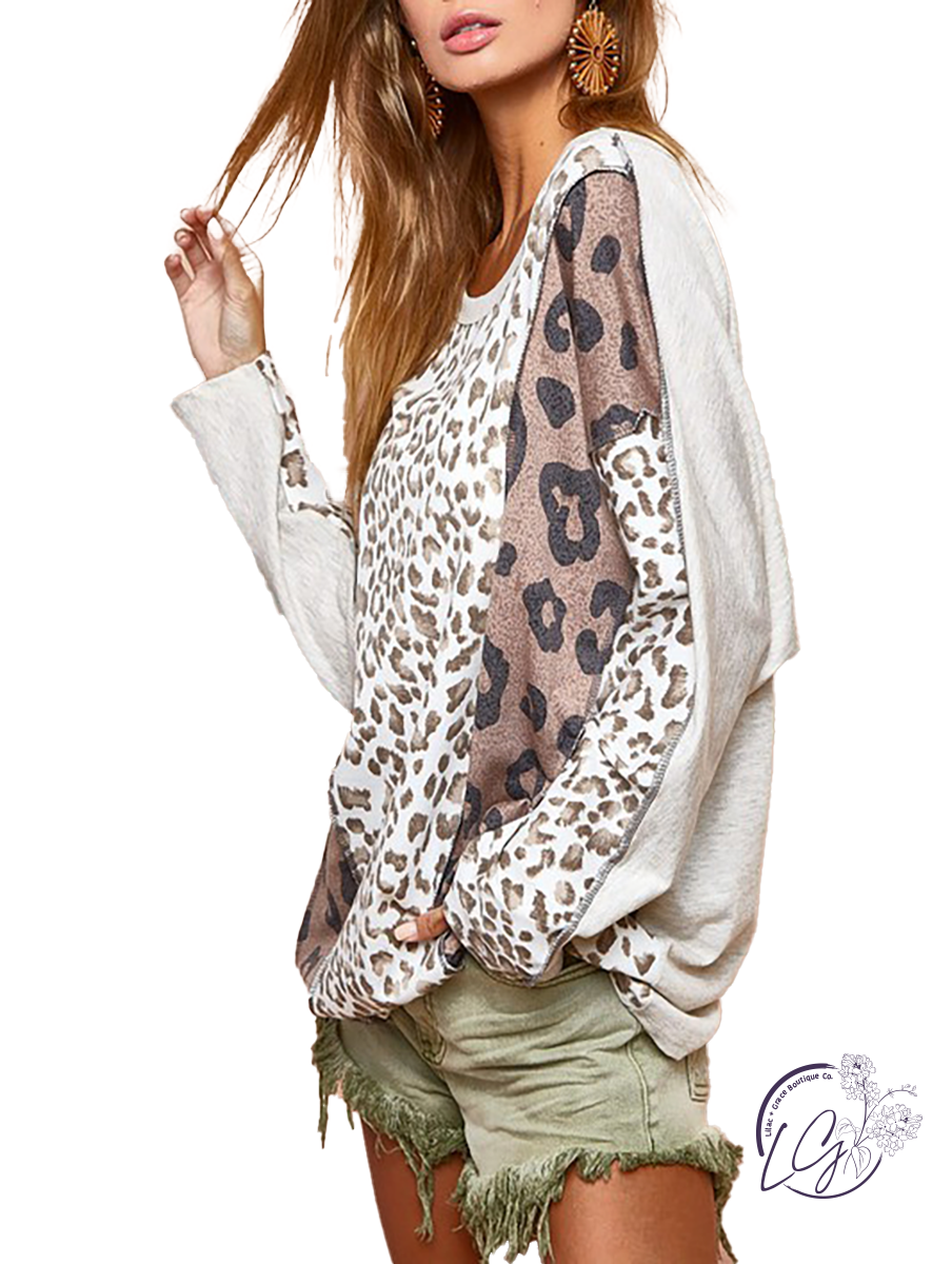 Wild About This Love Leopard Long Sleeve