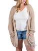 Curvy Following The Road Knit Cardigan