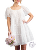 Curvy Vivid Dreams Tiered Babydoll Dress