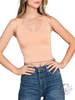 Sunny Days Cropped V-Neck Tank