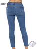 Curvy Carrie High-Rise Dandelion Skinny by Judy Blue