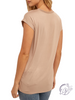 Sweetness Overload Relaxed Basic V-Neck