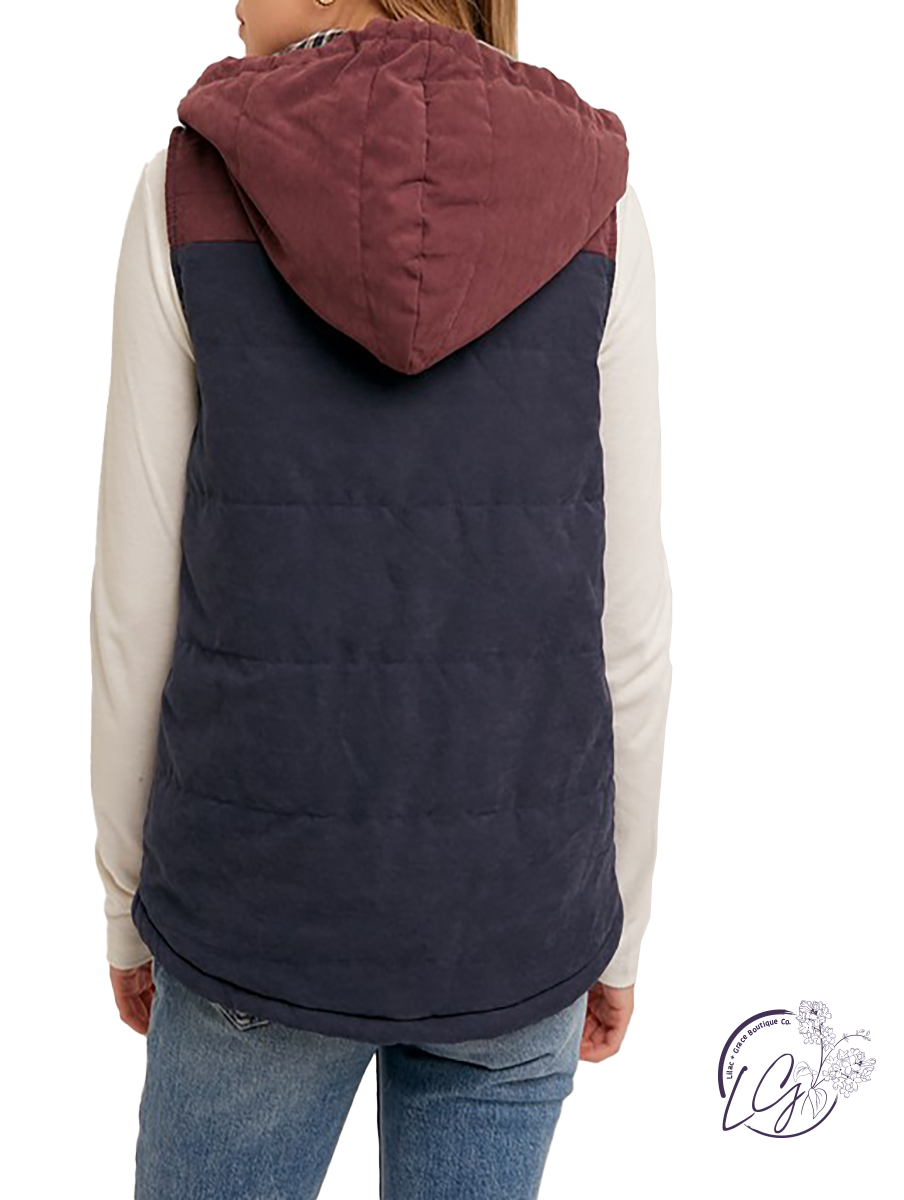 Seeking Comfort Puff Vest