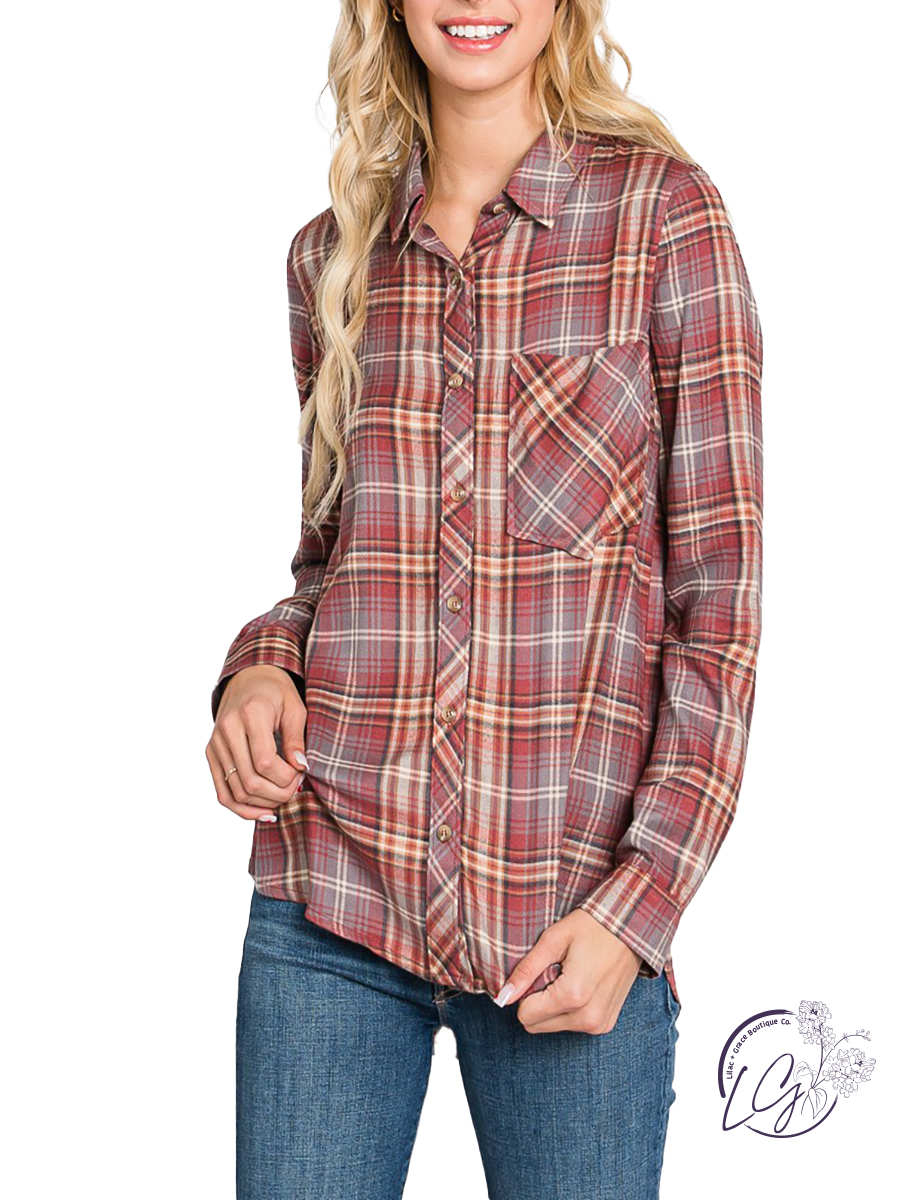 Magic Night Plaid Flannel