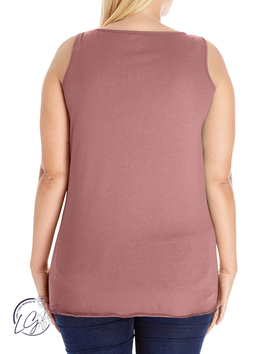 Signature Curvy Basic Tank Top