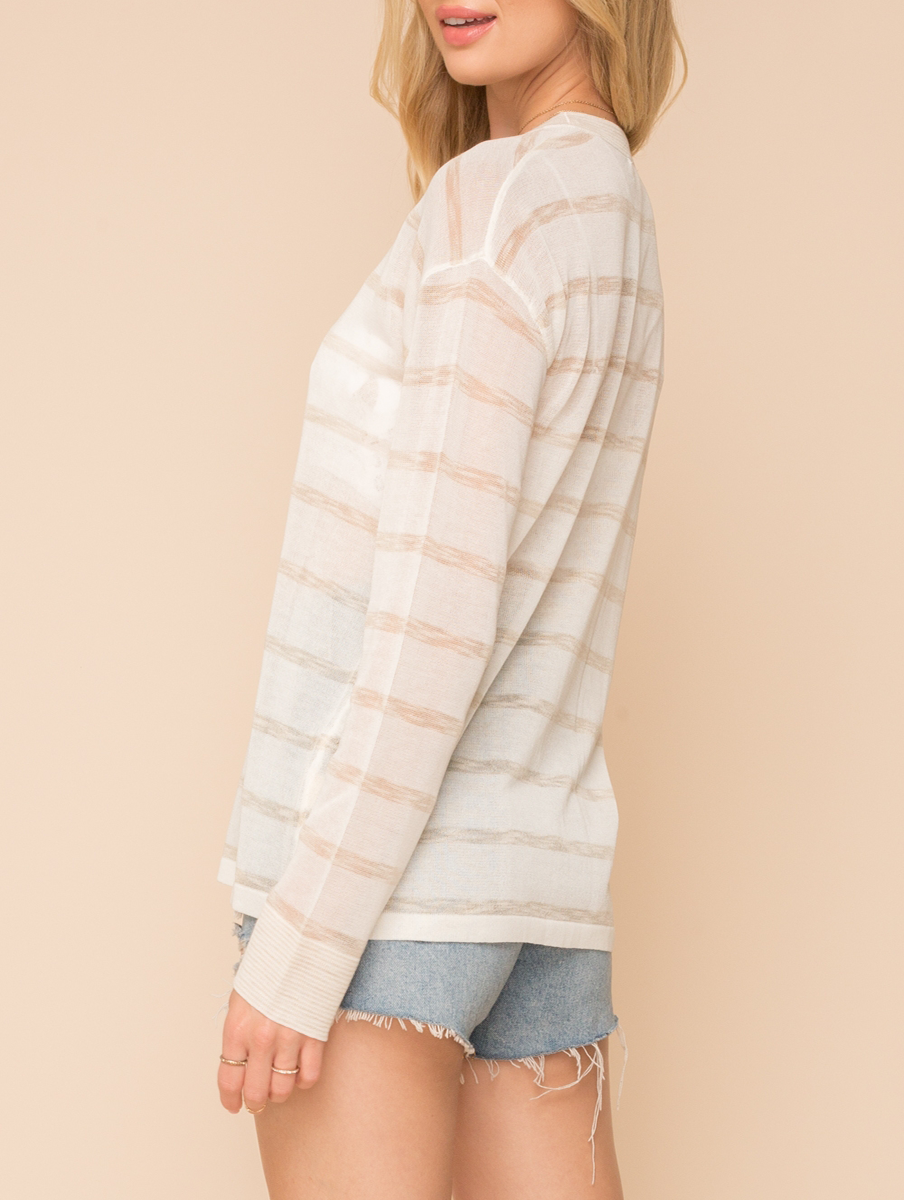 Full of Joy Stripe Sweater