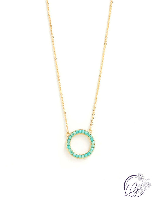 Colorful Circle Necklace