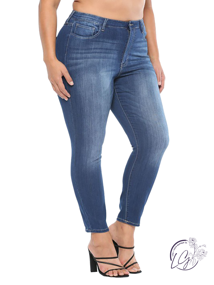 Curvy Caitlin High-Rise Skinny by Cello Jeans