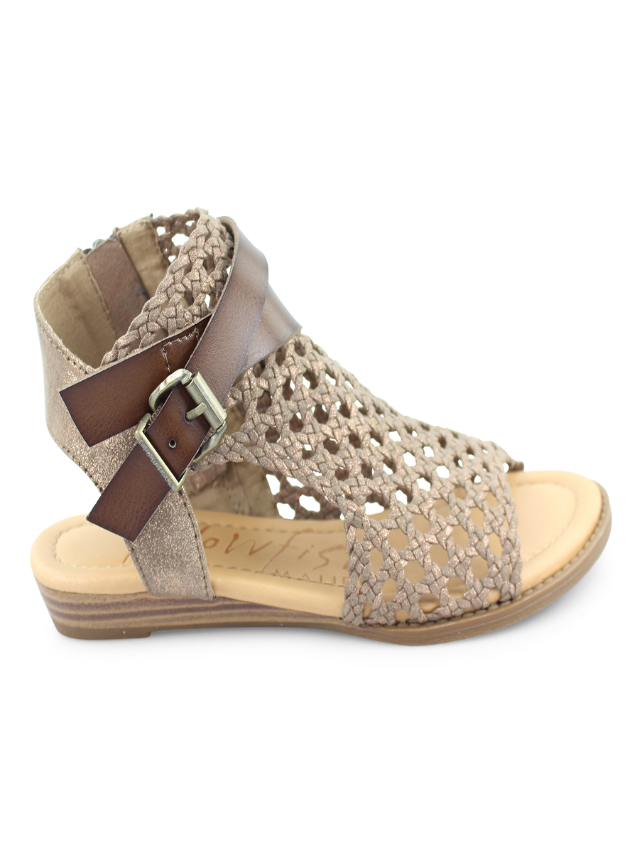 Balla Woven Sandal in Brown by Blowfish Malibu