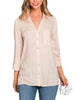 Keepin' It Casual V-Neck Button Down