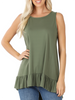 Feeling Flirty Ruffle Tank