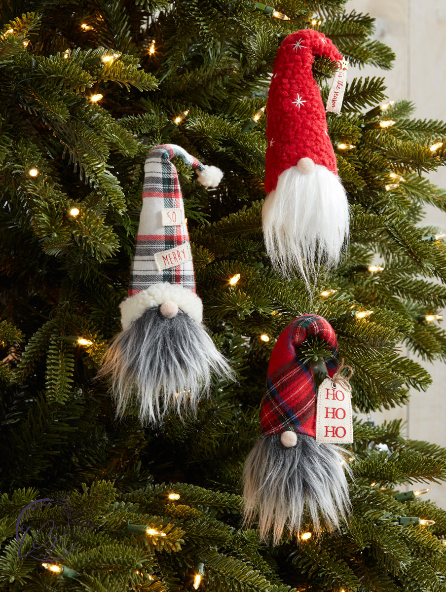 GNOME HAT ORNAMENTS