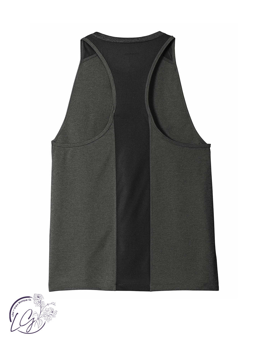 Goal Getter Tank Top in Black