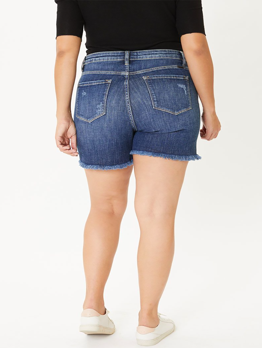 Curvy Jenny High Rise Shorts By KanCan