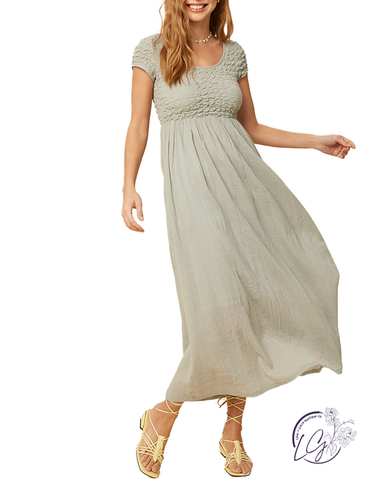 Make Them Jealous Smocked Maxi Dress