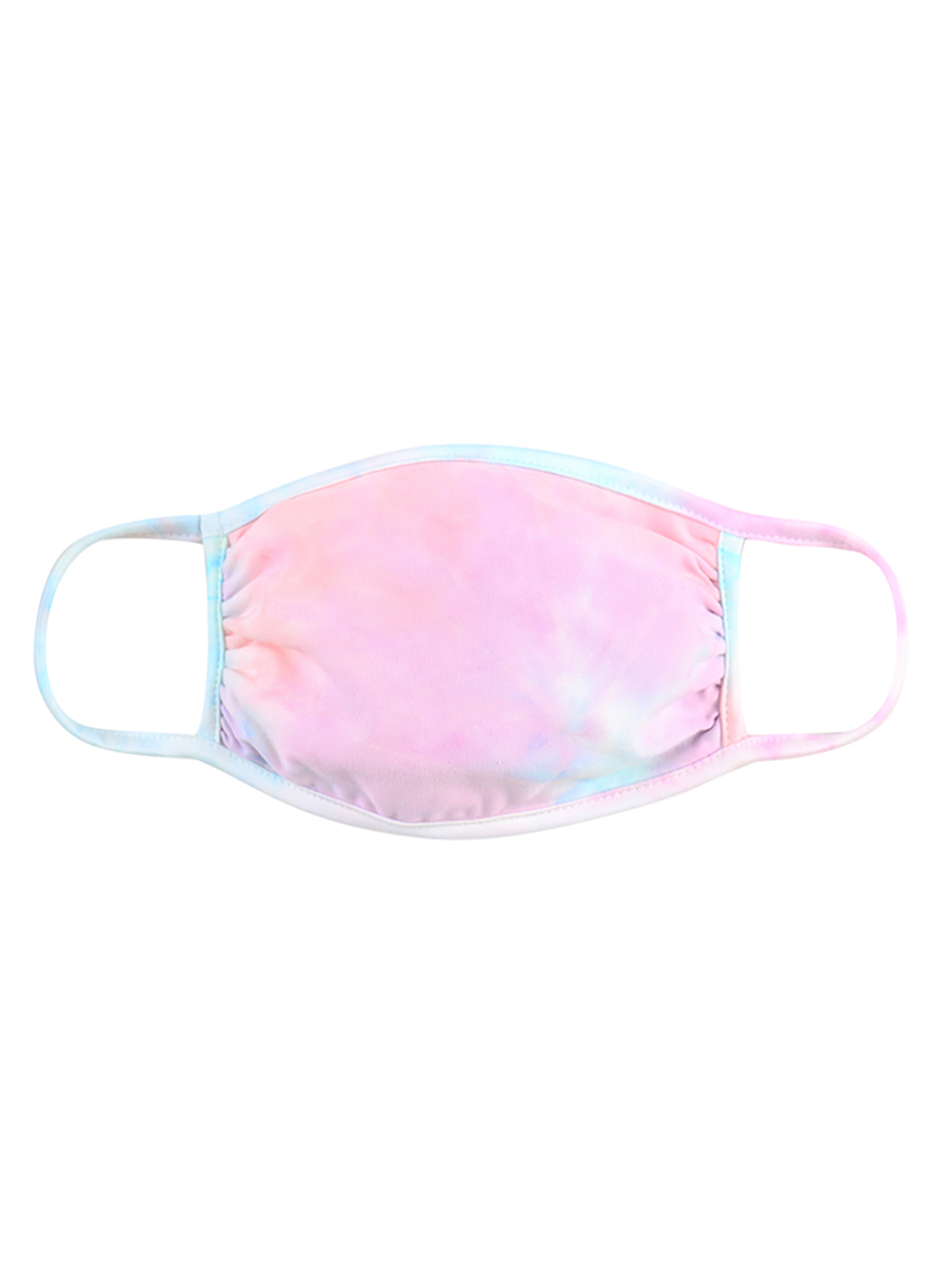 Light Pink Tie Dye Reusable Mask