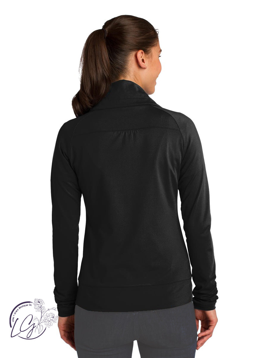 On The Move Full Zip Jacket in Black