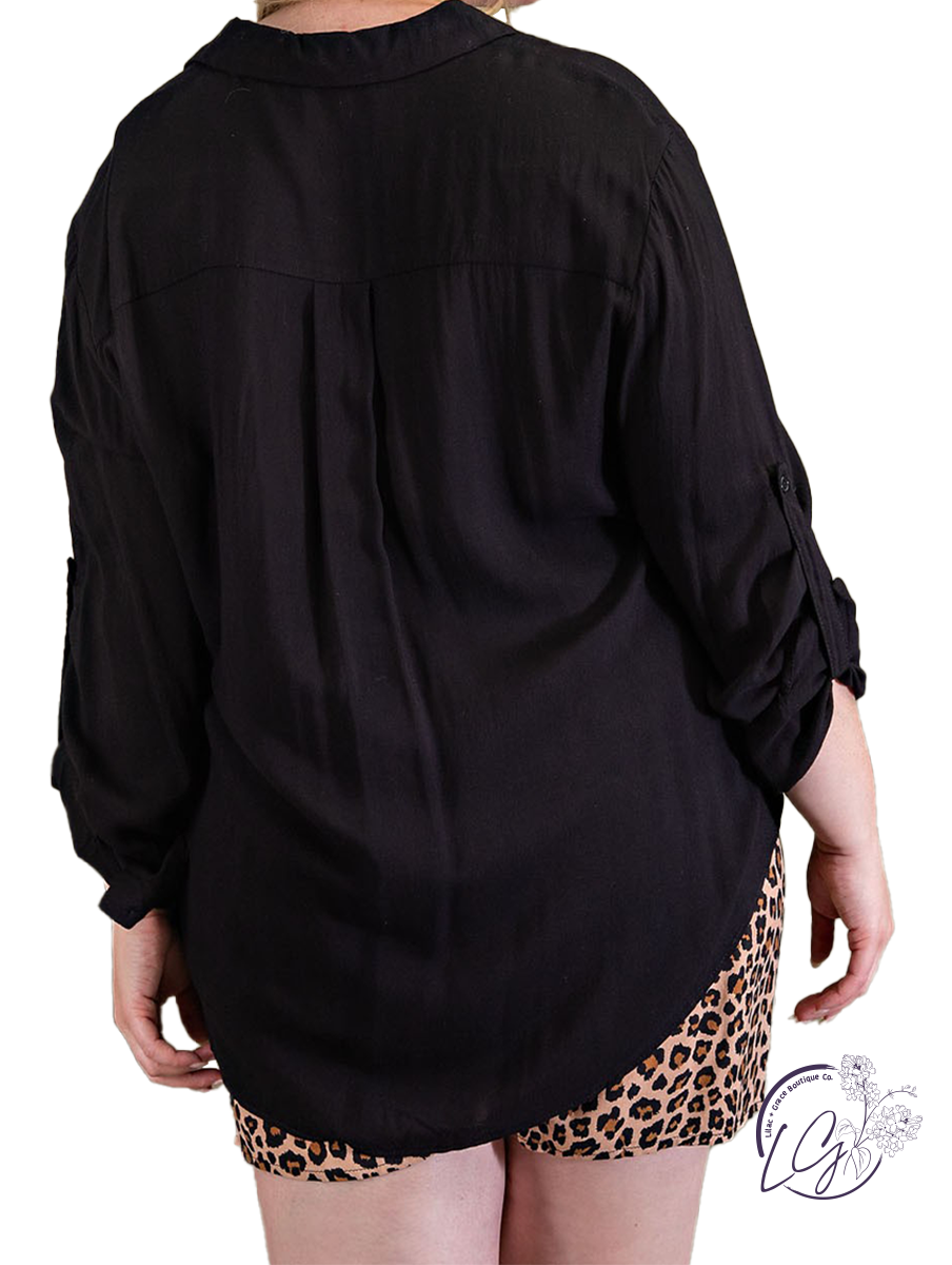 Curvy Counting the Days Blouse