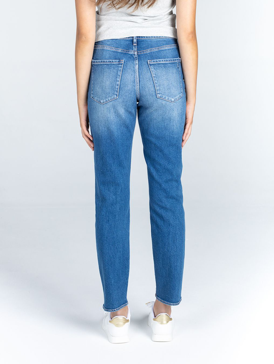 Rene High Rise Straight Jean in Light Wash by Articles of Society