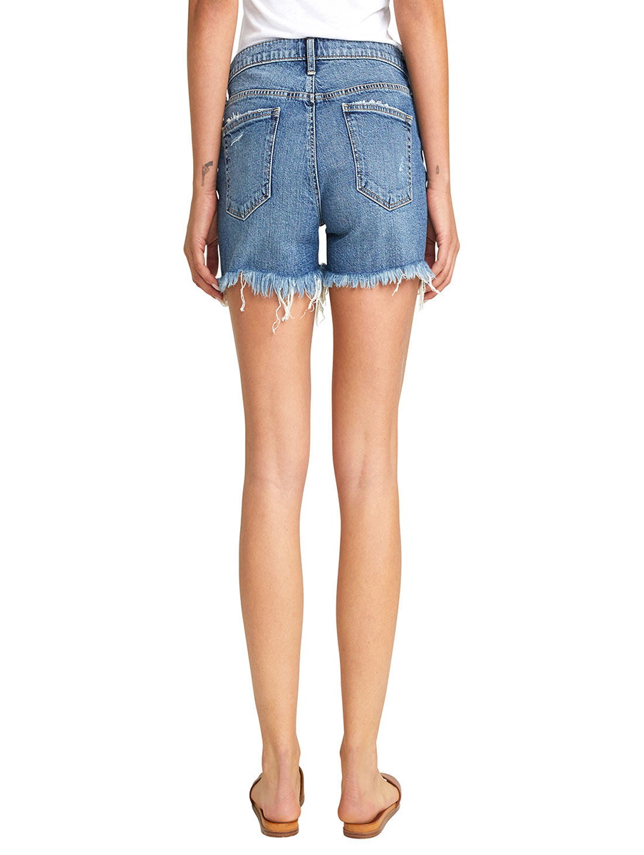 Not Your Boyfriend's High Rise Shorts by Silver Jeans