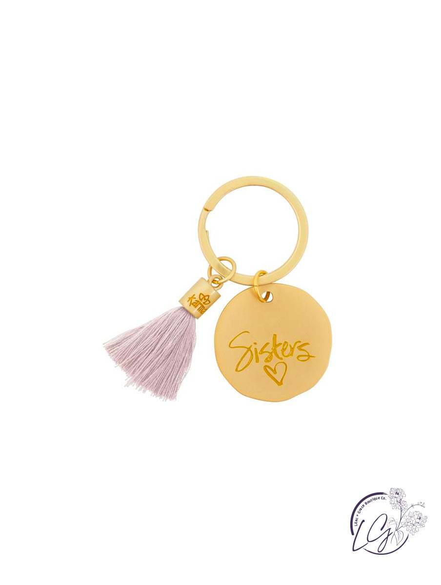 Round Tassel Keychains