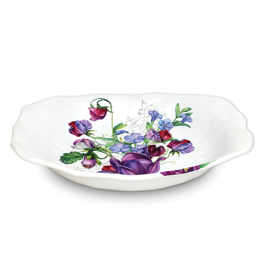 Deborah's Garden Melamine Serveware Pasta Bowl