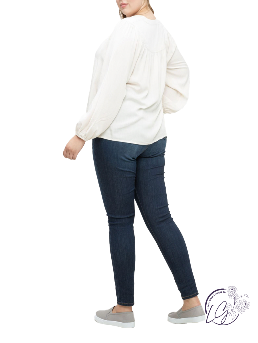 Curvy Gracie Mid-Rise Basic Skinny by Judy Blue