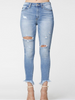 Tessa High Rise Ankle Skinny By KanCan