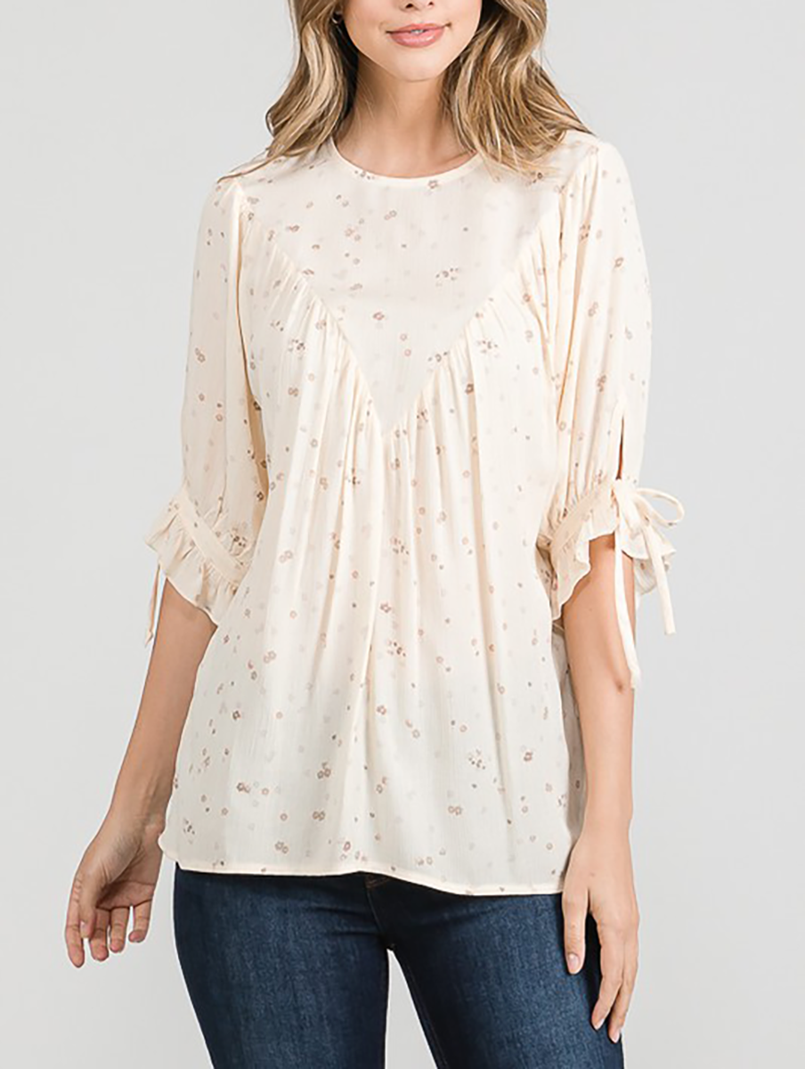 Venice Beach Floral Blouse