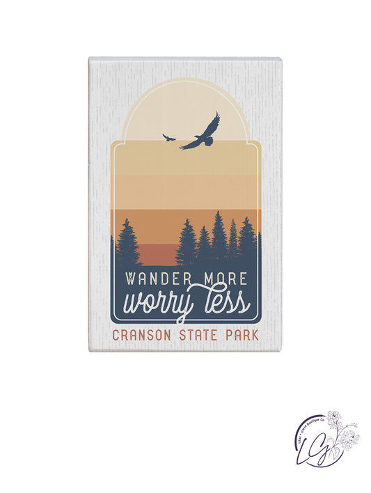 Decorative Blocks with Sayings 5.25"X3.5"