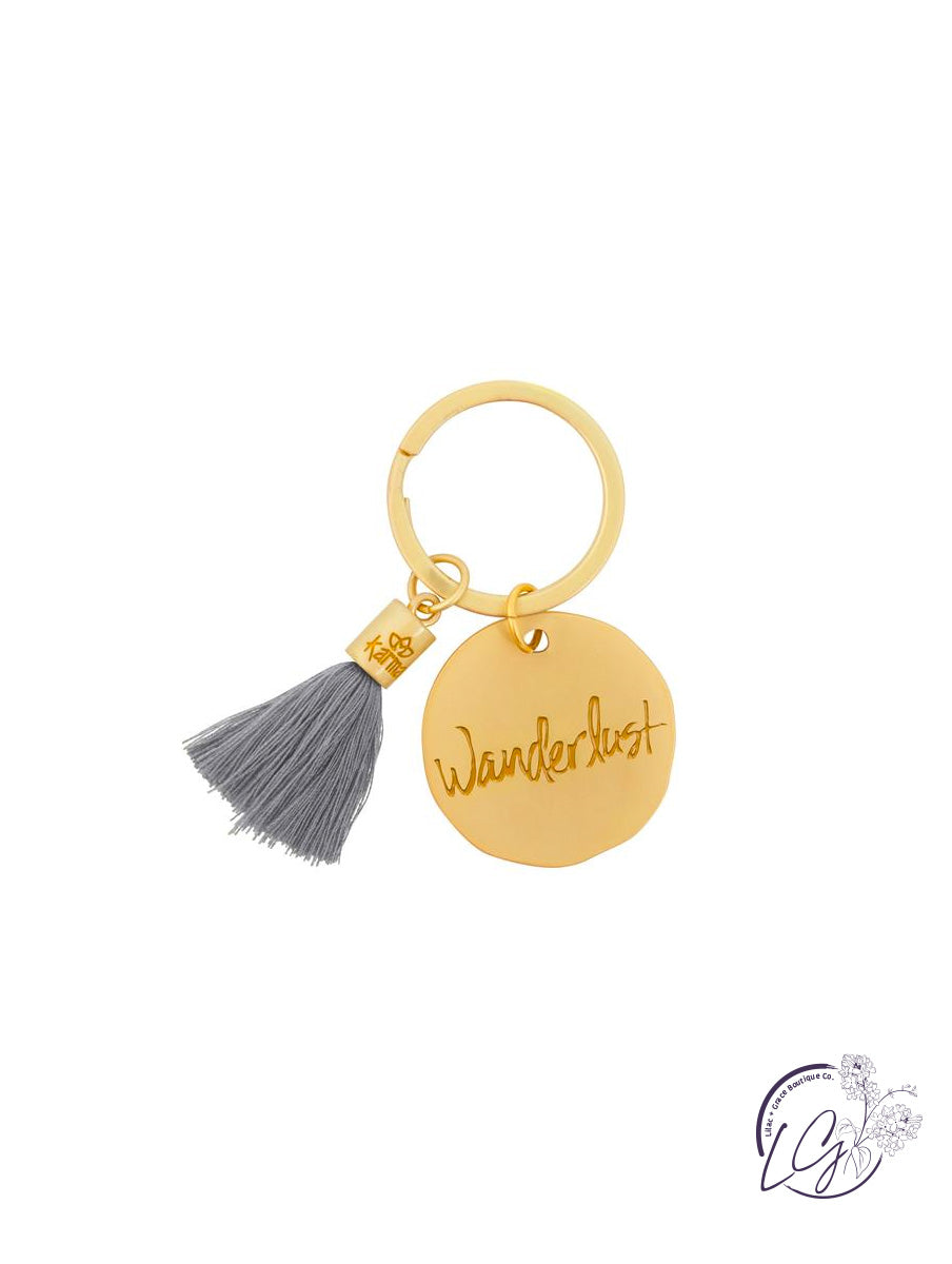 Round Tassel Keychains