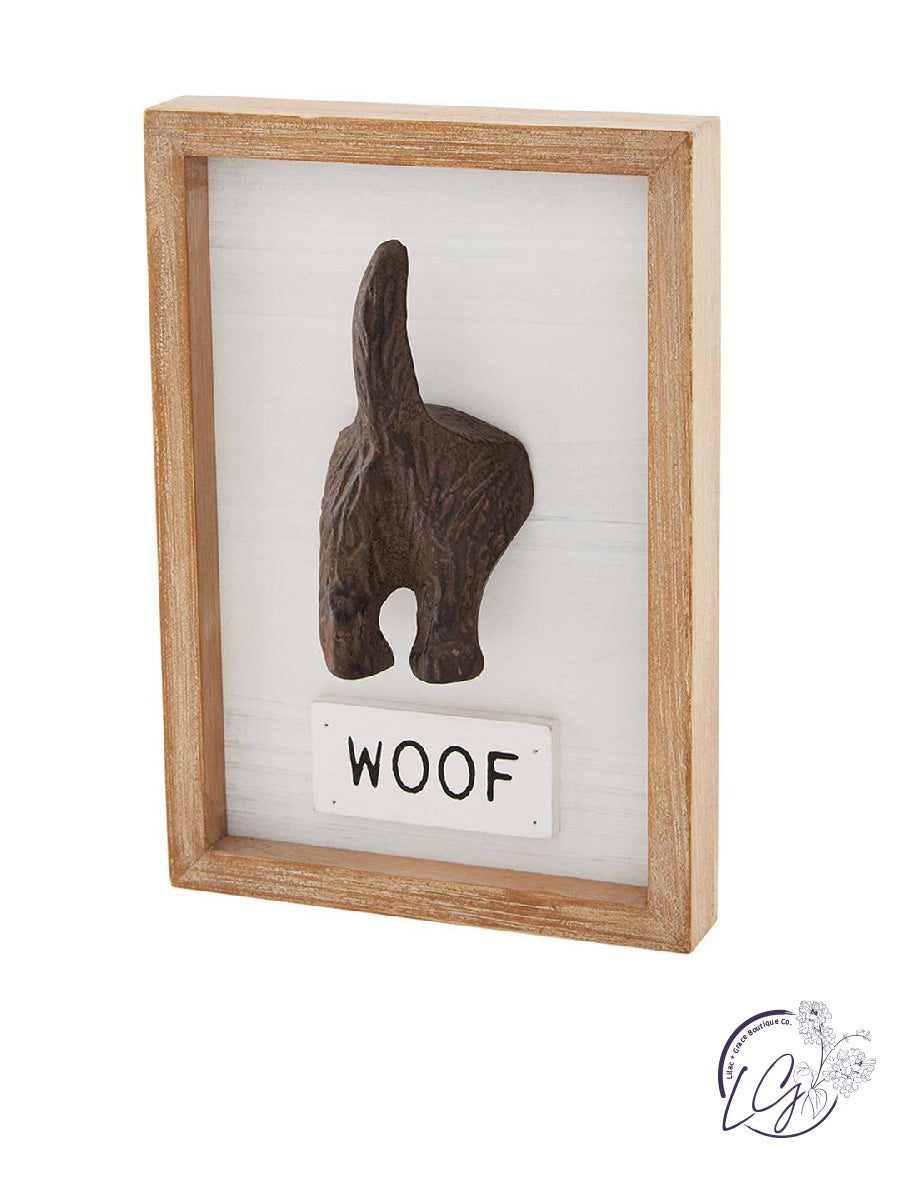 Shadow-Box Dog Leash Hook