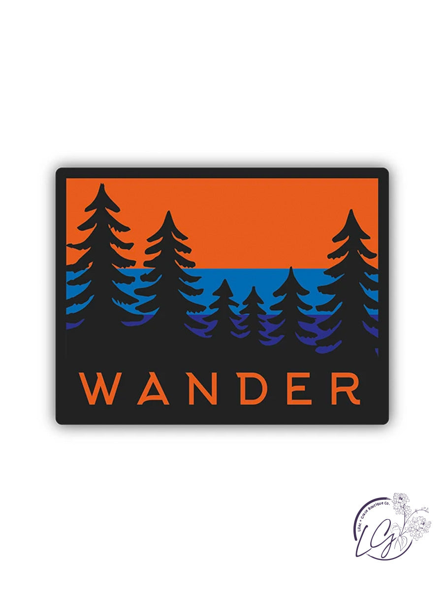 Wander Sticker