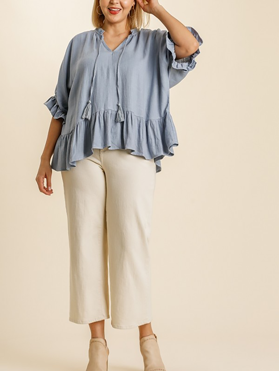 Curvy Wildest Dreams Blouse