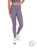 Micro Ribbed Lycra-Blend High-Rise Leggings