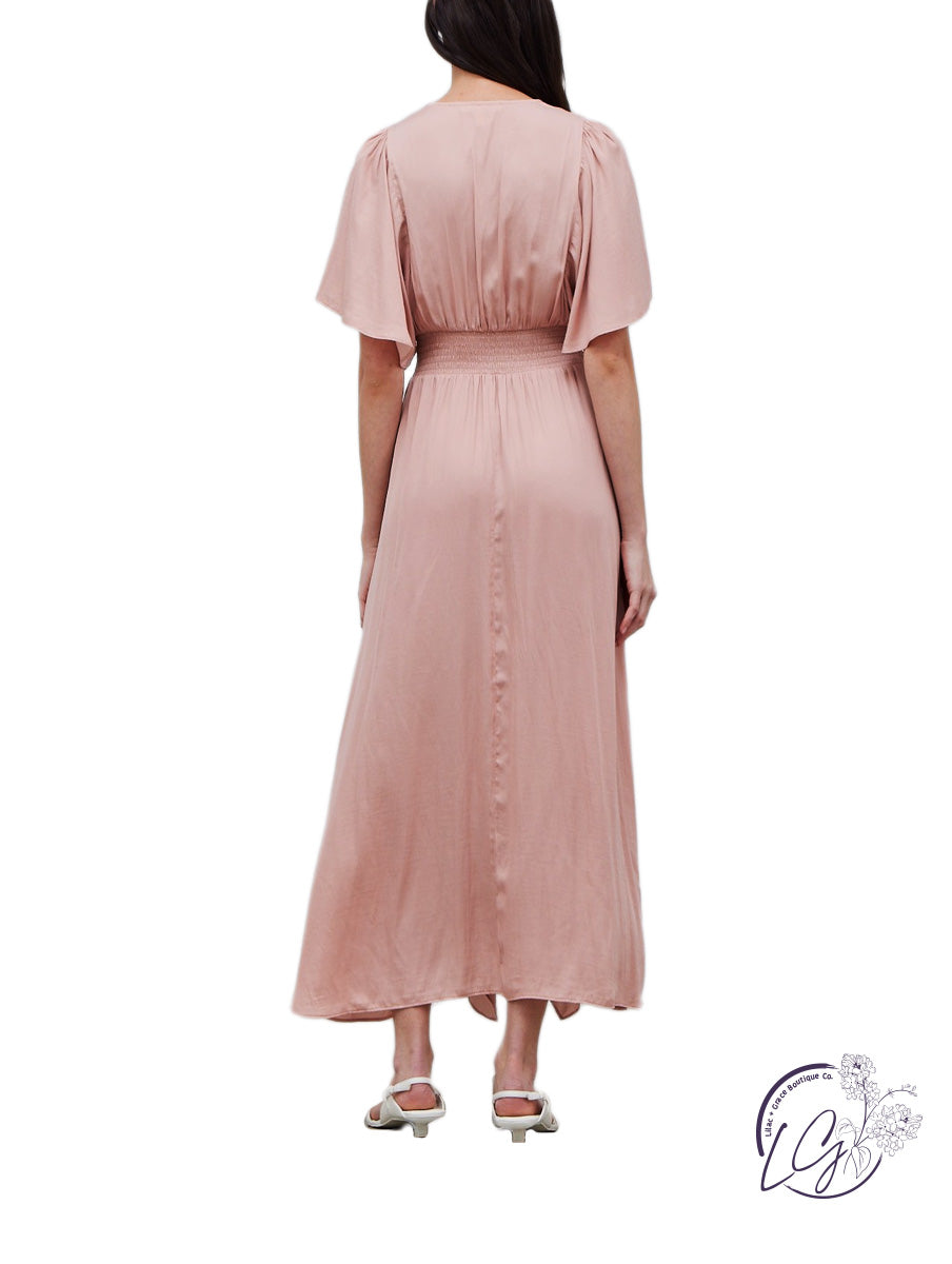 Daydreaming Uneven Hem Maxi Dress