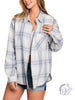 Sky's The Limit Plaid Shirt