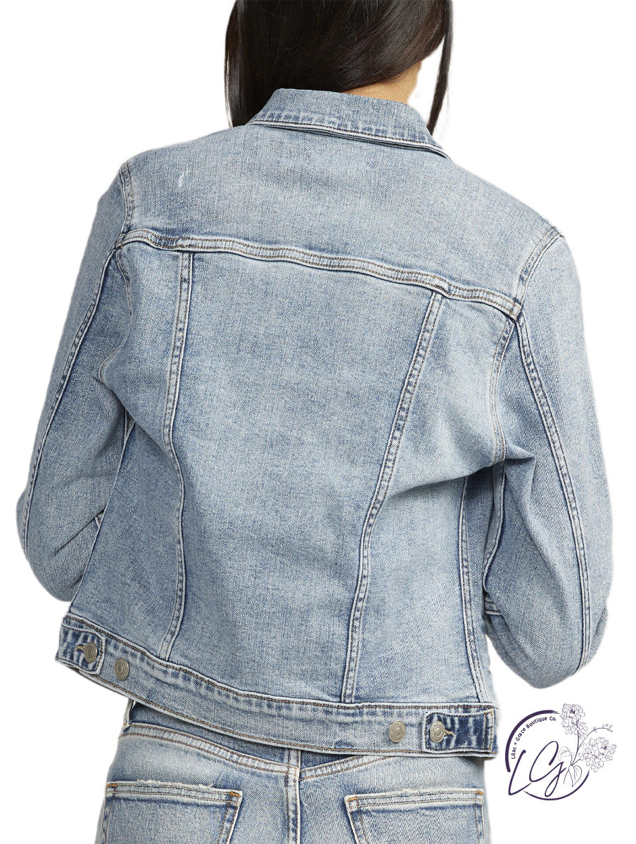 Fitted Denim Jacket