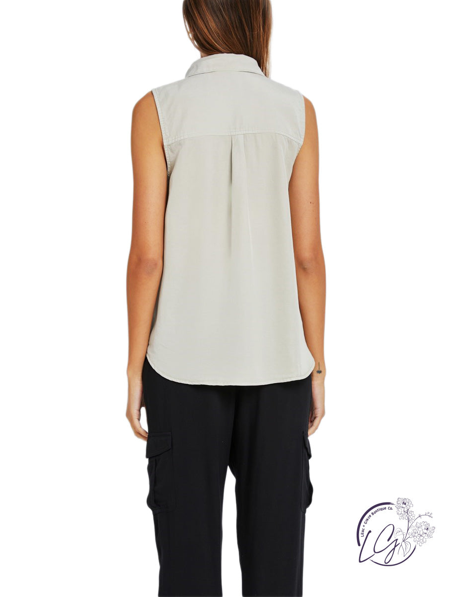 Daisy Delight Sleeveless Top